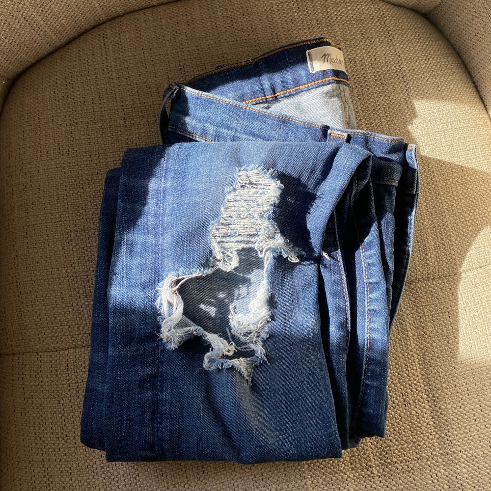 Madewell jeans 9” high rise skinny